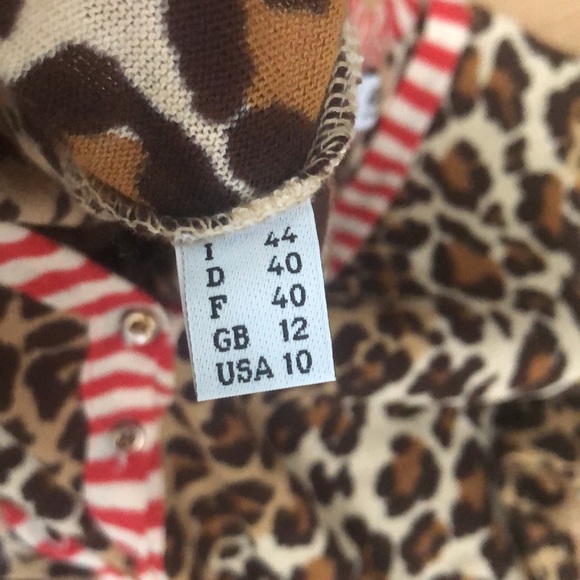 MOSCHINO LEOPARD CARDIGAN - Picture 7 of 10